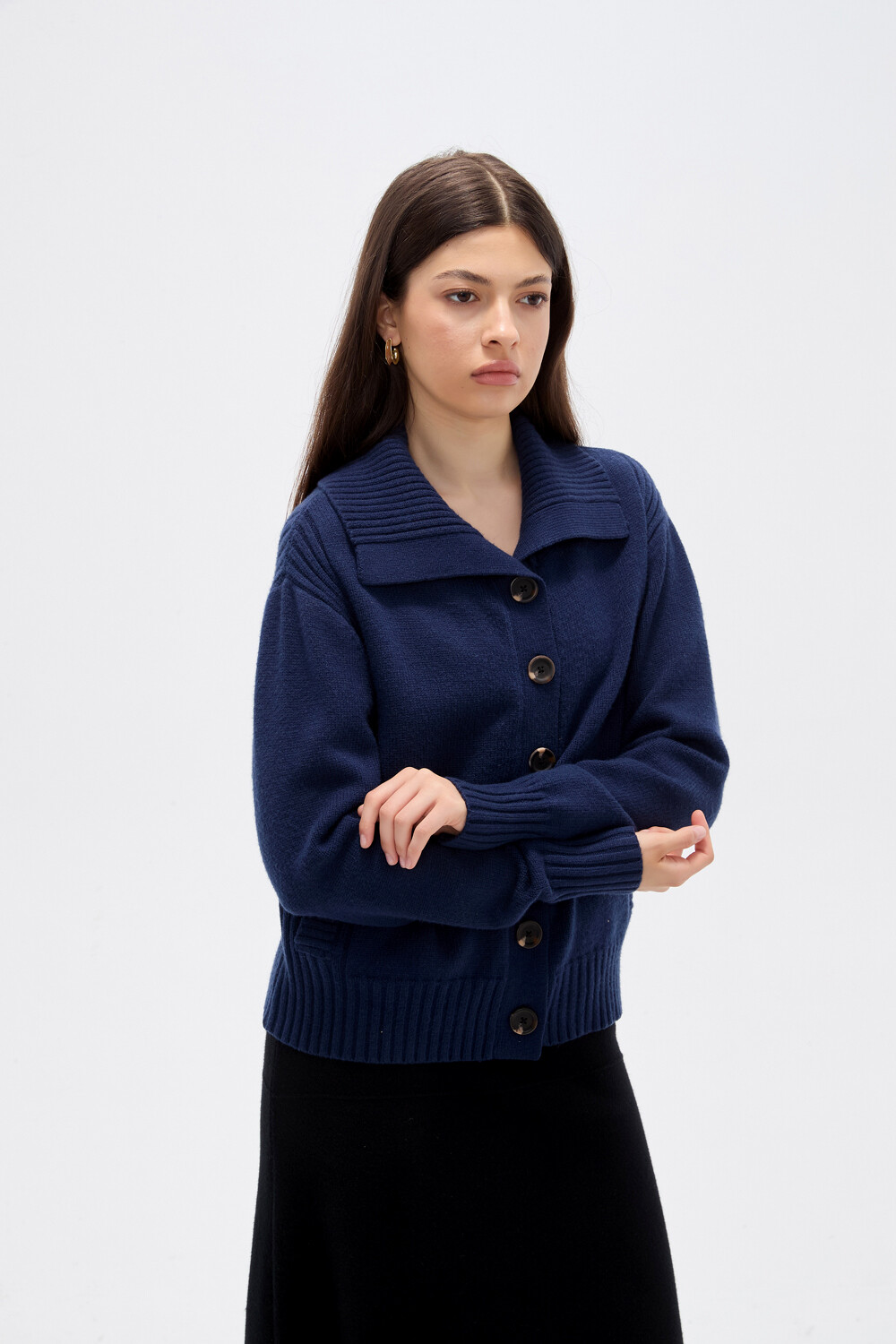 Cardigan Gardi Azul Marino