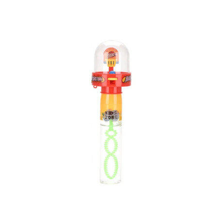 Burbujero basketball 18 cm de alto Rojo