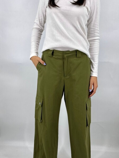 PANTALON WANNA EMILY VERDE