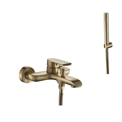 Soporte De Bronce Dorado Mate 000