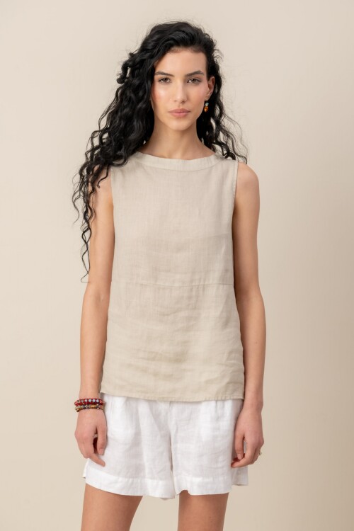 Musculosa Bee Beige