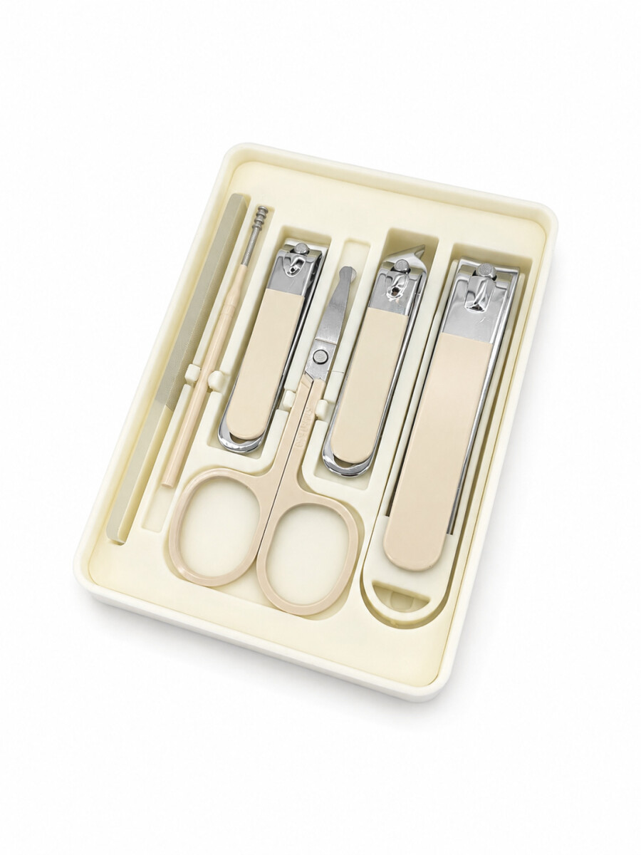SET MANICURA X 5 PCS - BLANCO 