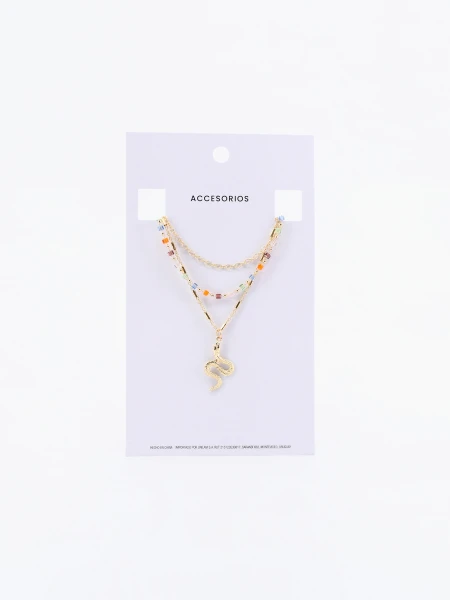 COLLAR SERPIENTE DORADO