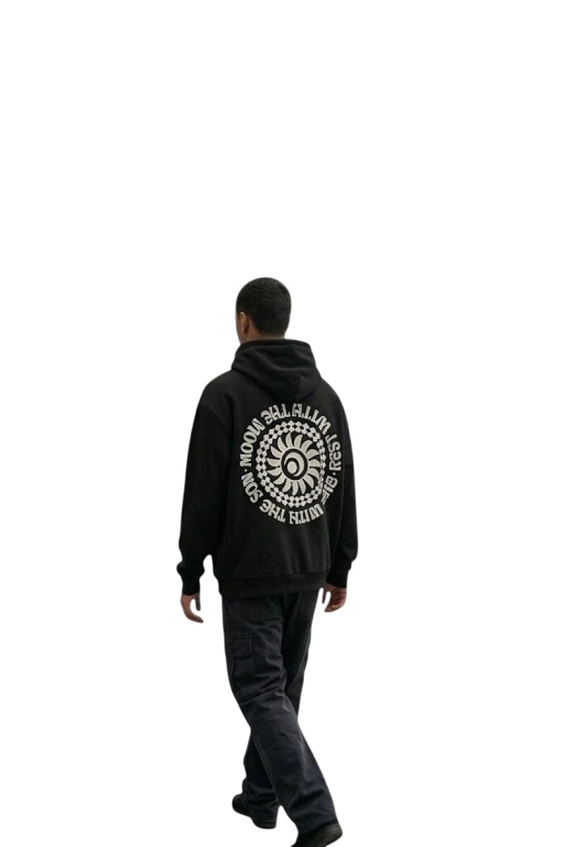 Buzo Felpa Quetzal Negro