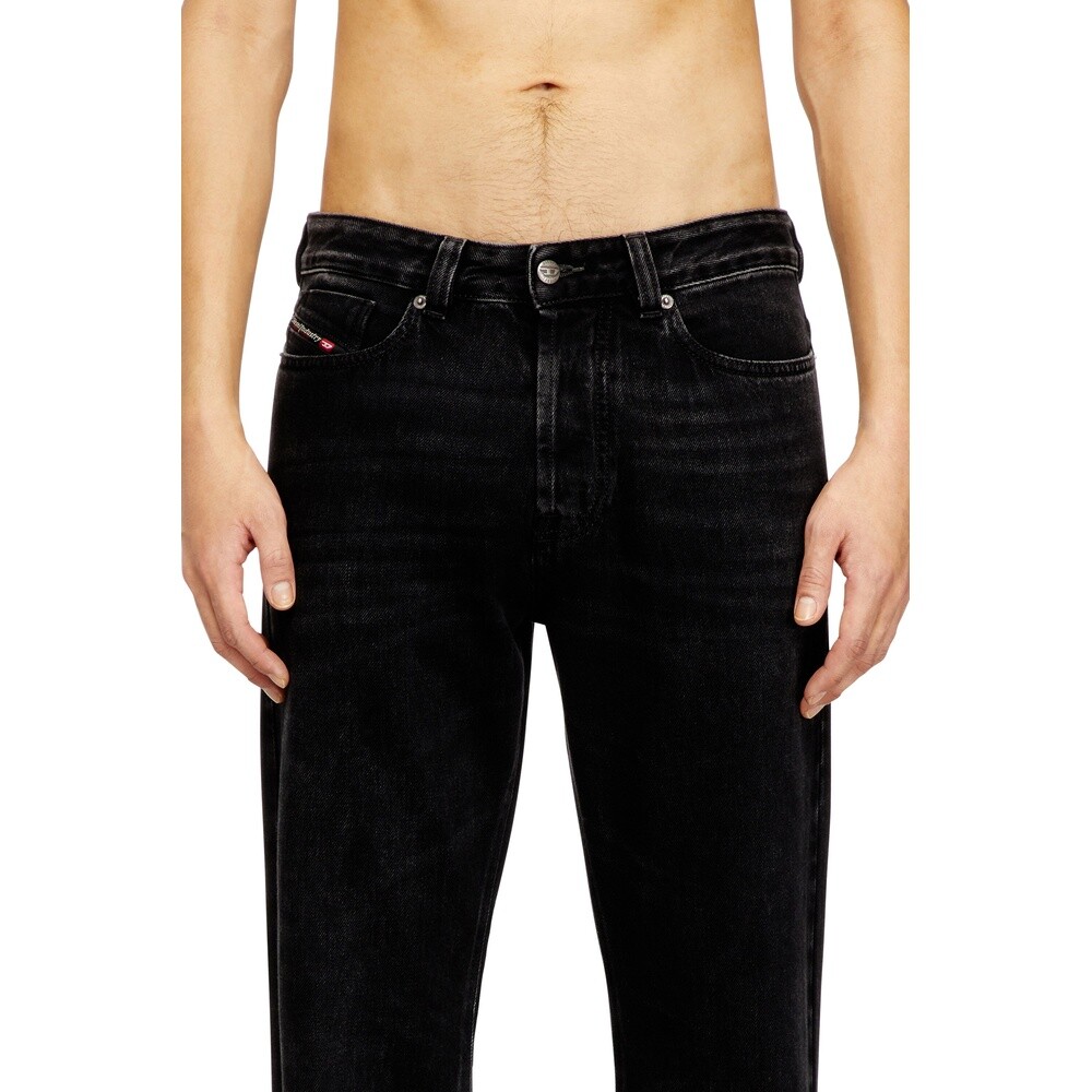 Jean Para Hombre Relaxed - 1980 D-Eeper Negro/Gris Oscuro