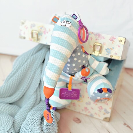 Juguete didáctico de tela Oso hormiguero Juguete didáctico de tela Oso hormiguero