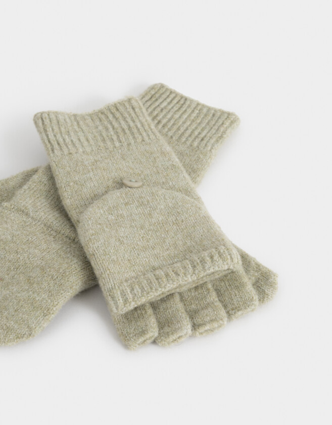 Guantes Varios Guantes Tejidos Mitones - Verde Kaki