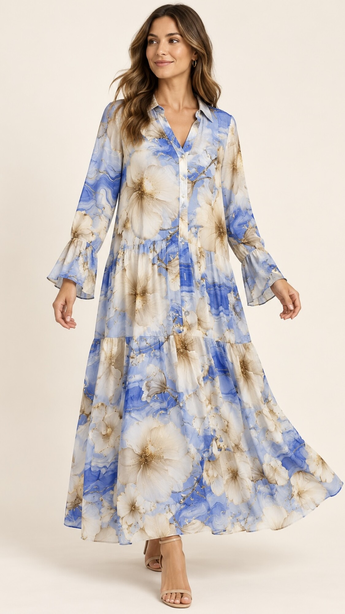 VESTIDO NITTA Celeste