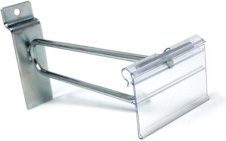 Mensula Porta Precio Para Ranurado 20 Cm Mensula Porta Precio Para Ranurado 20 Cm