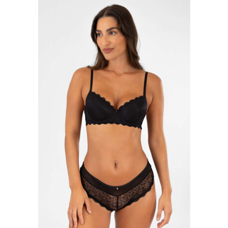 Culotte vamp Negro