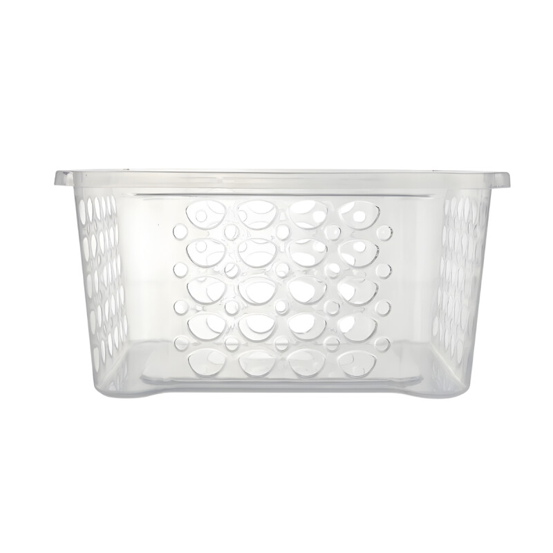 Cesto apilable calado Sanremo TRANSPARENTE