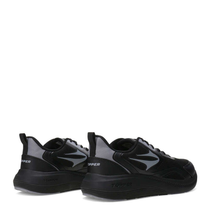 Championes de Hombre Topper Drive 2 Negro - Gris