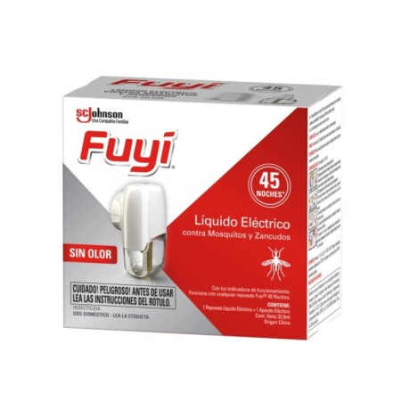 Fuyi 45 Noches Aparato Líquido Eléctrico Fuyi 45 Noches Aparato Líquido Eléctrico