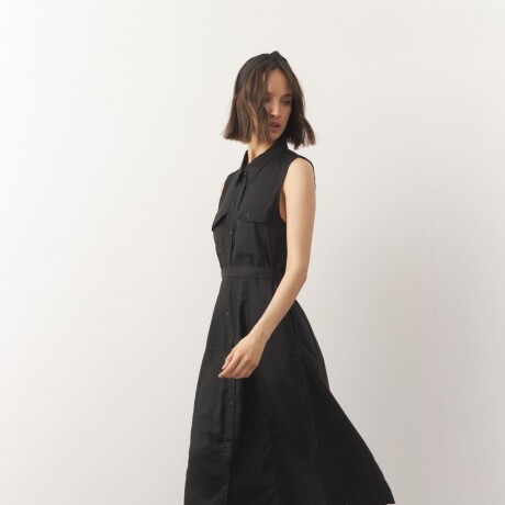 VESTIDO BARREIRO Negro