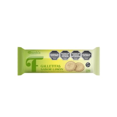 Galletitas Franks de limón Galletas Frank Limon