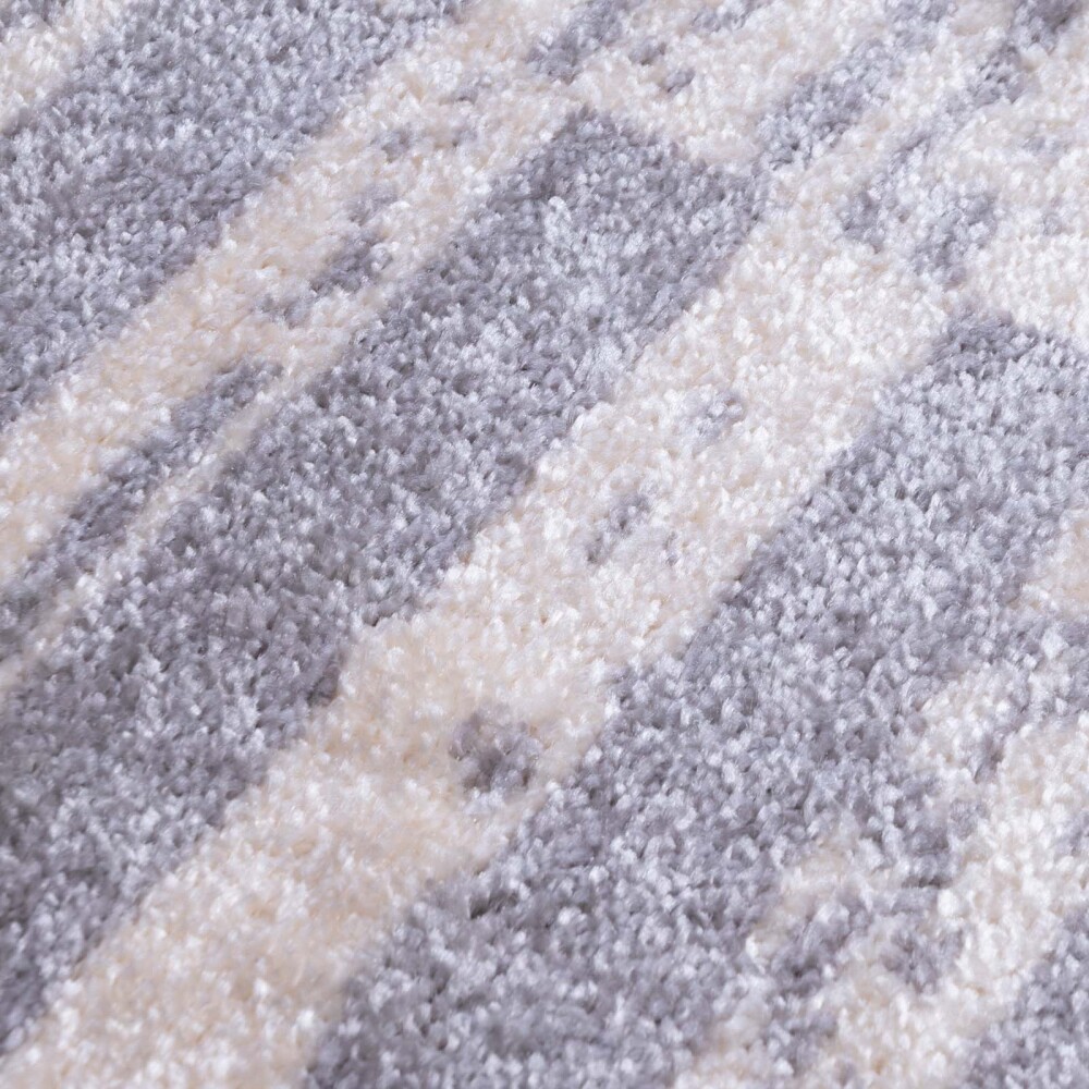 ALFOMBRA POLIPROPILENO GRIS POLO RENNES