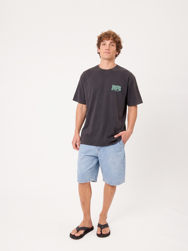 T-SHIRT OCEANA RUSTY Negro