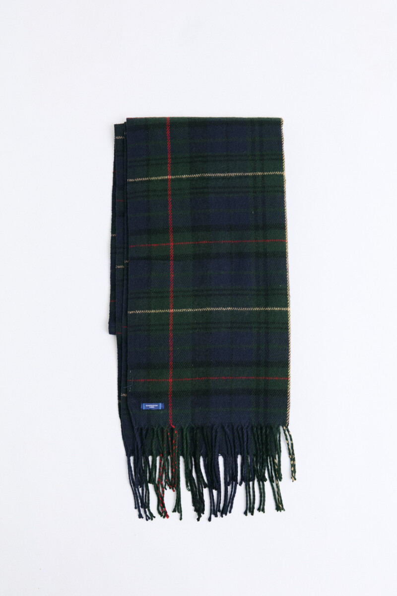 BUFANDA HARRINGTON LABEL - Verde 