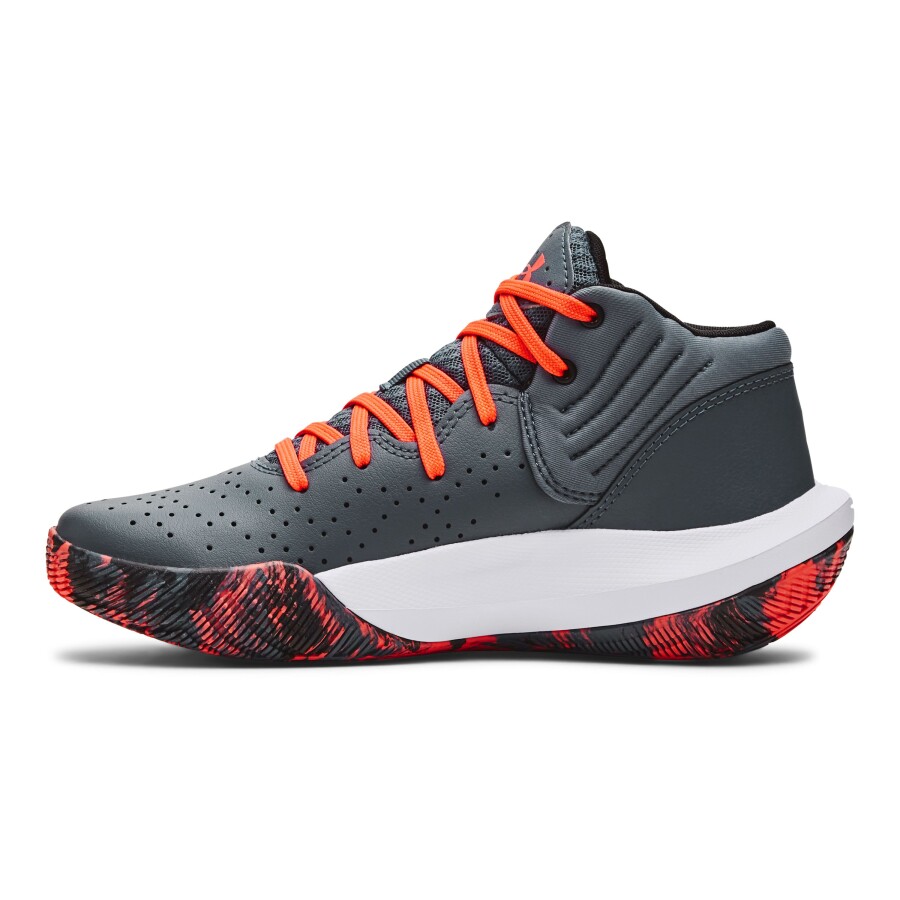 Championes Unisex Under Armour GS JET 21 Gris - Negro