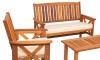 Set de Living Exterior - Madera Natural Set de Living Exterior - Madera Natural