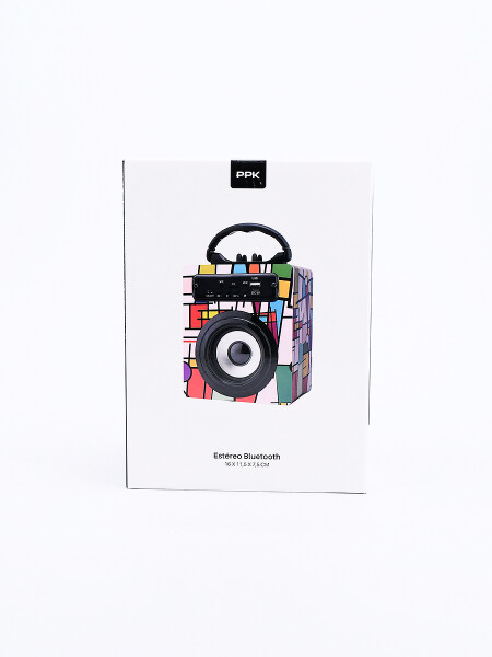 PARLANTE BLUETOOTH ESTAMPADO 2