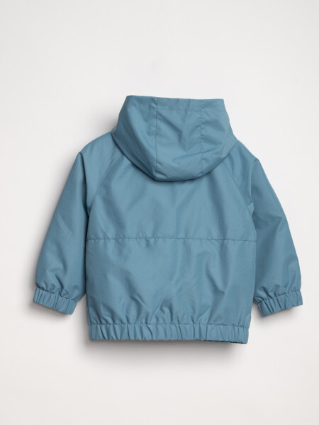 Campera corta viento Azul