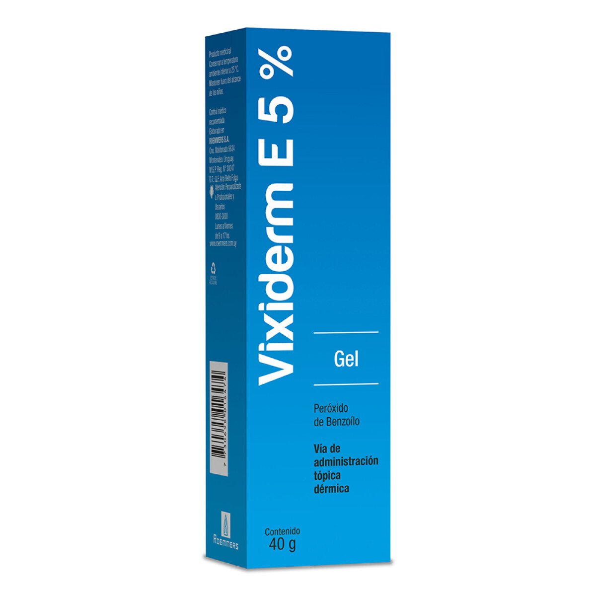Vixiderm E 5% Gel 40g 