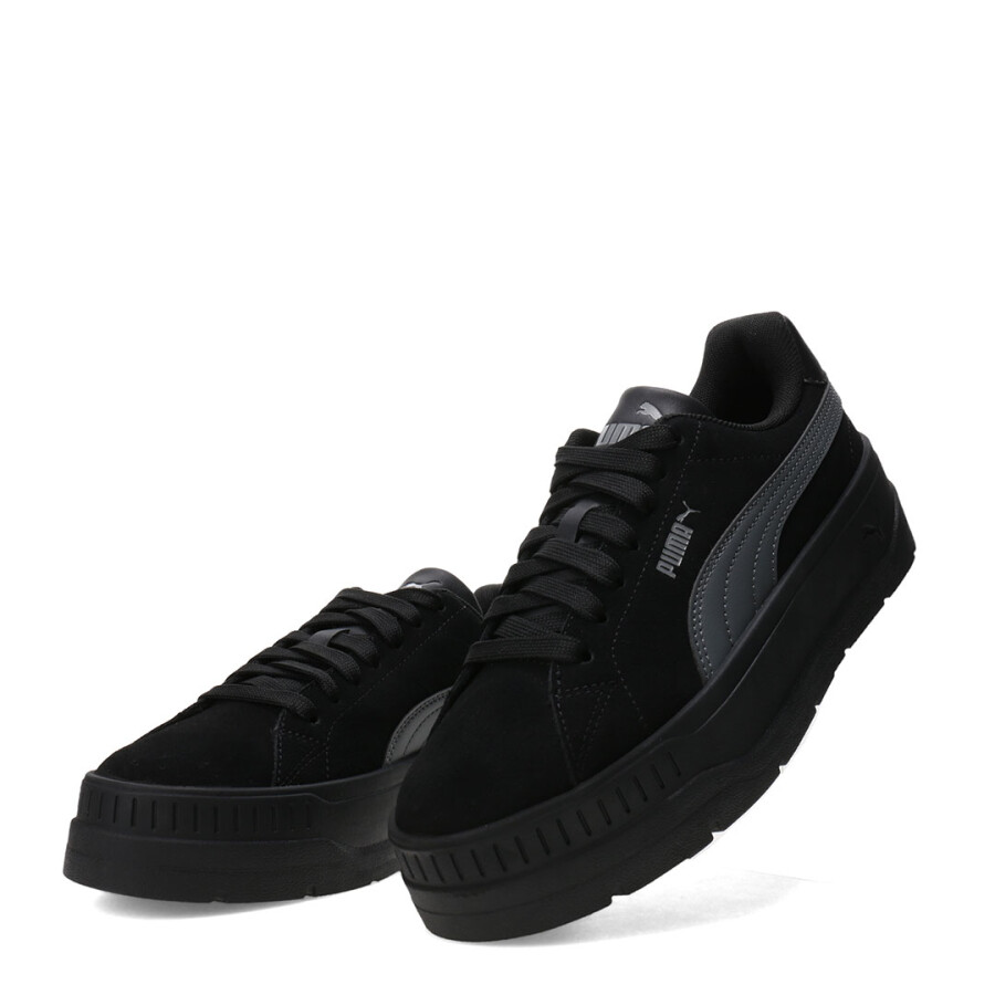 Championes de Mujer Puma Karmen Classic Sd Negro - Gris