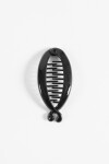 Broche pinza banana negro