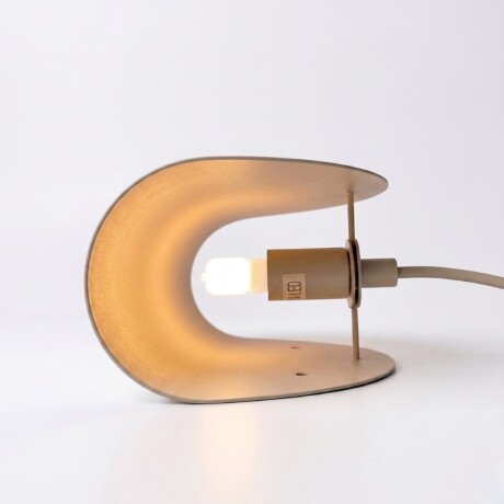 ARTEFACTO DECORATIVO DE PARED BEND Luminaria De Pared Band Beige