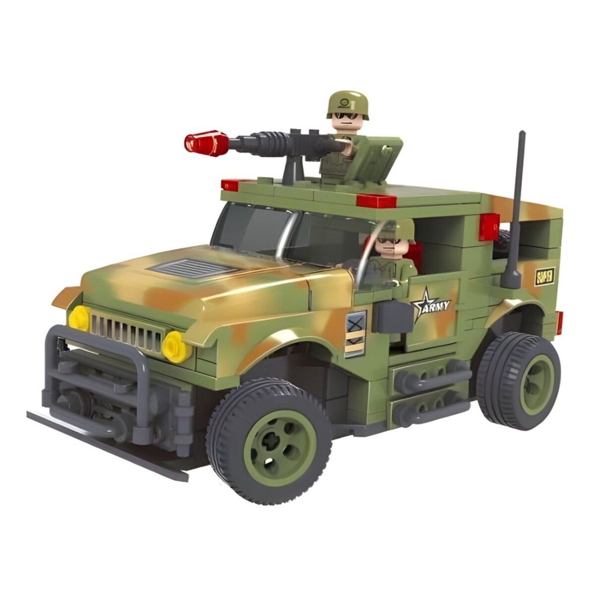 Bloques Infantiles Ausini Aramdo de camioneta 284 pzas 