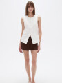 Chaleco Paulin Marfil / Off White