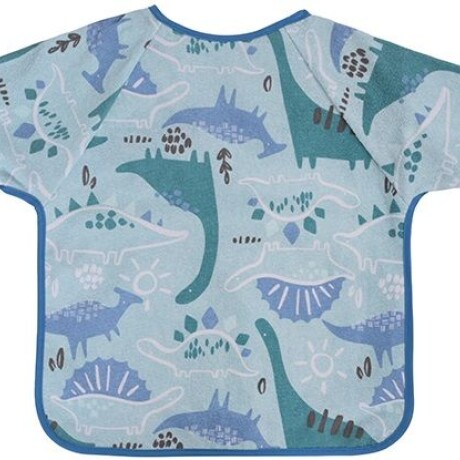 Babero mangas largas impermeable Dinosaurios