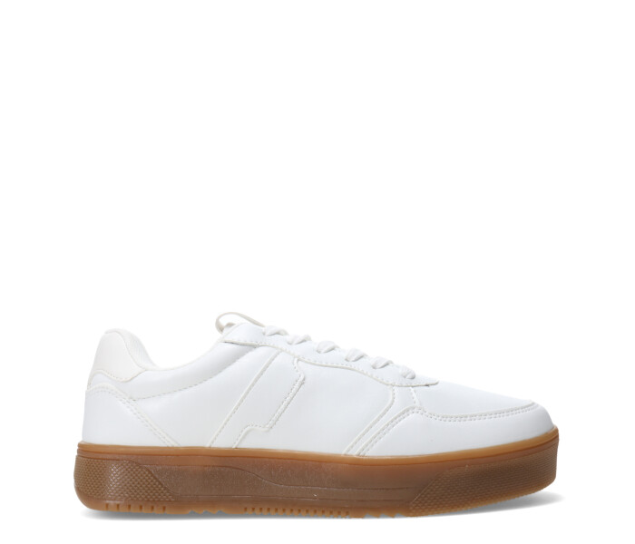 Championes de Mujer Miss Carol TINTY acordonado Blanco