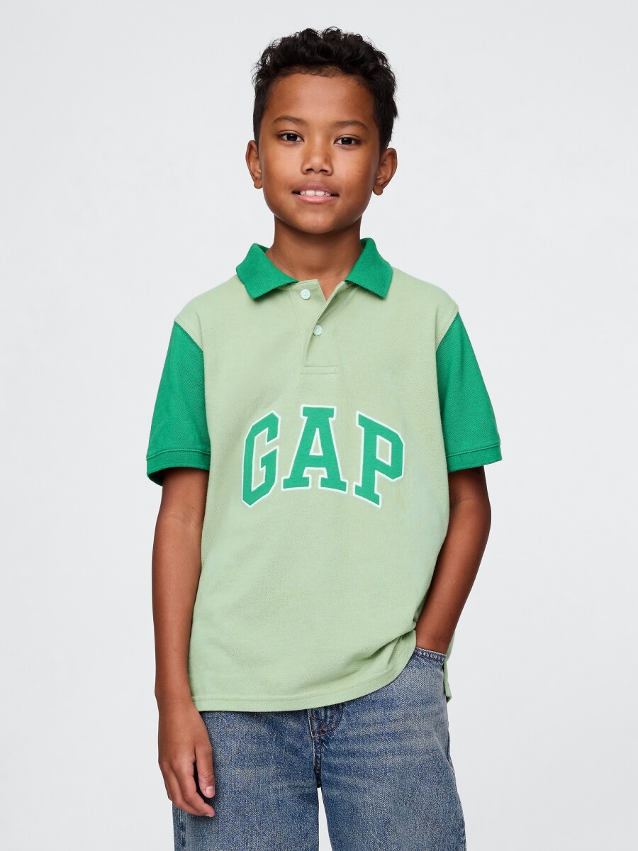Remera Polo Niño - Irish Clover 
