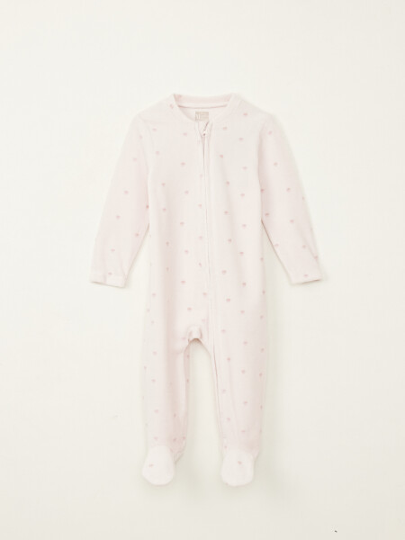 Enterito pijama plush Rosa