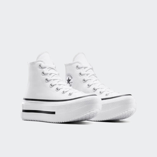 Championes Converse Chuck Taylor All Star Double Stack Blanco