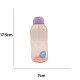 Botella DIY + stickers rosa