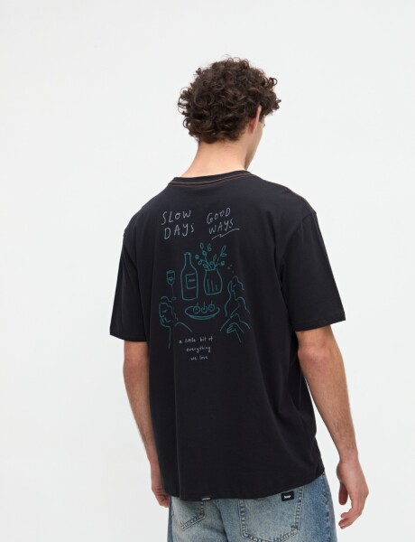 Remera Esben Negro