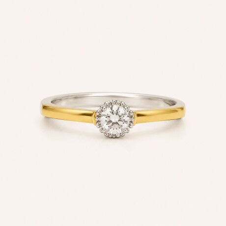 Anillo Florence - Plata y Oro Anillo Florence - Plata y Oro