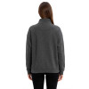 Buzo Disney 1/2 Cierre Dama ( Half Zip ) de Mujer - MIIAFW24501 Gris Oscuro