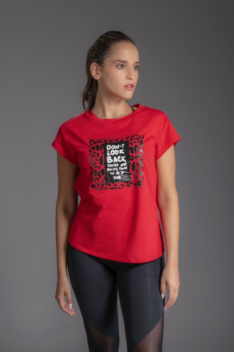 Remera con Serigrafía. 