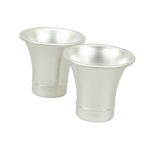 JUEGO DE CORNETAS DE ALUMINIO FUSCA CARBURADOR SOLEX 3.7/8 (OUTLET) Juego De Cornetas De Aluminio Fusca Carburador Solex 3.7/8 (outlet)