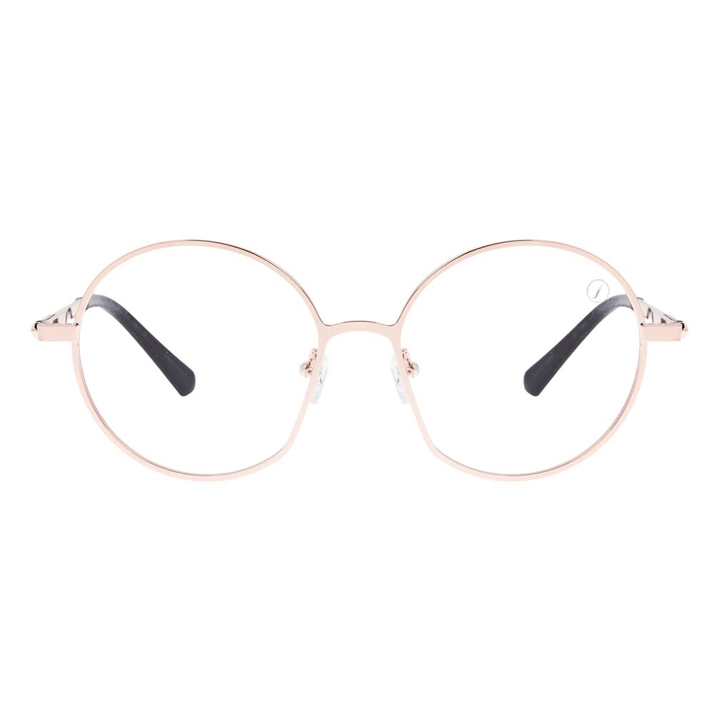 Lentes De Vista Mães Pedras Brasileiras Redondo Mujer Morado/Rose