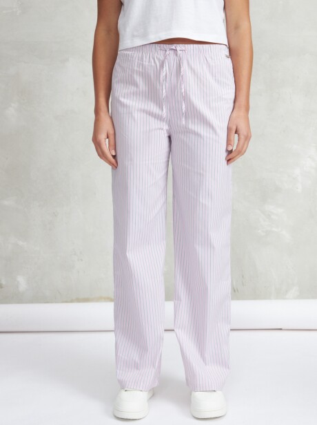 PANTALÓN STRIPE ROSA