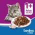 WHISKAS EN SALSA SARDINA ALIMENTO HUMEDO 85 GRS