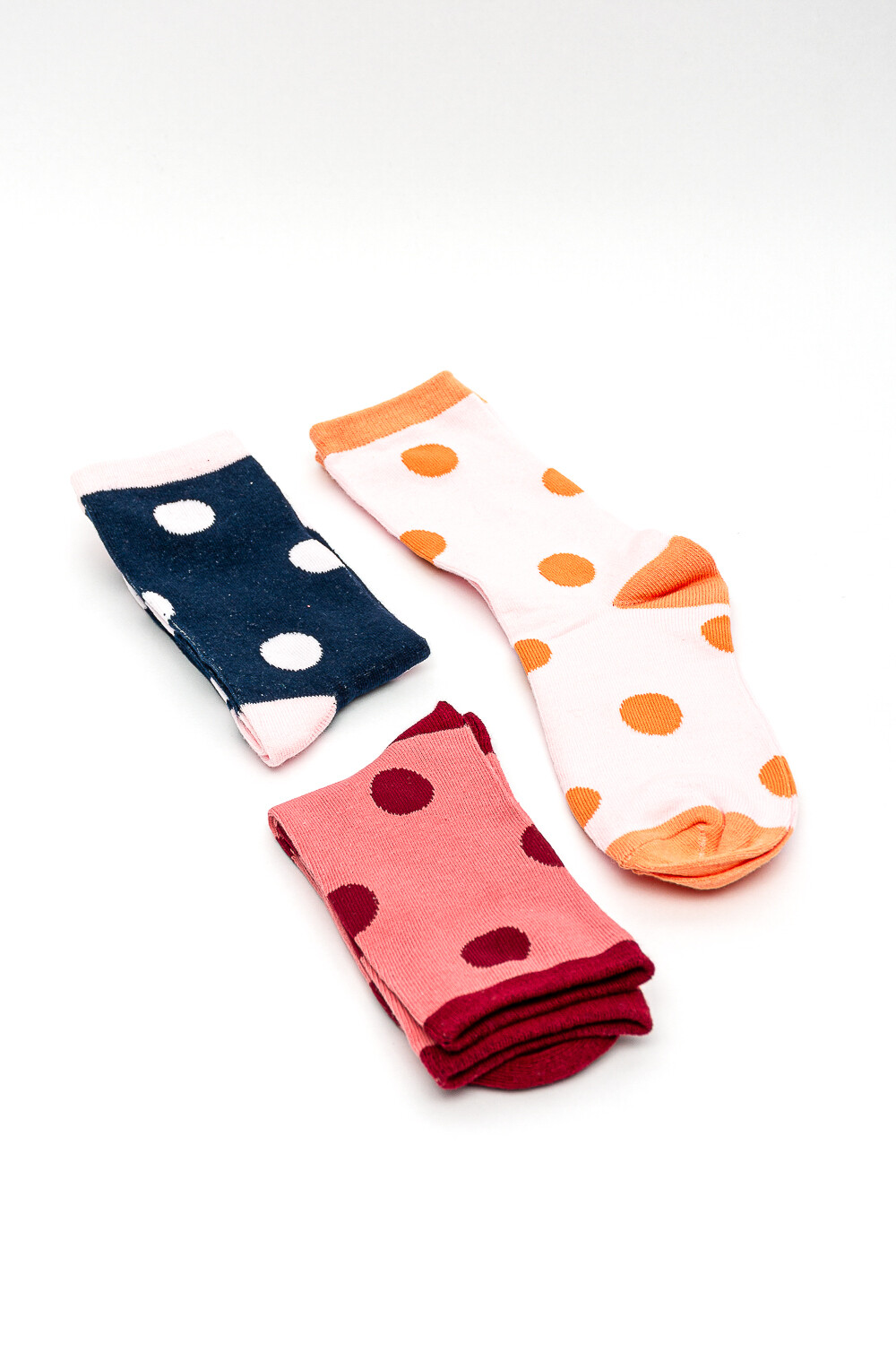 Medias Crew Esmero, Pack X 3 Color Unico