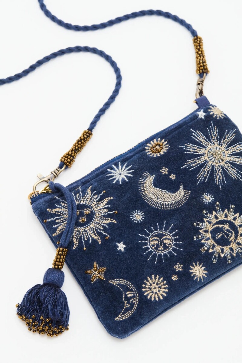 Cartera Mystic Moon Azul
