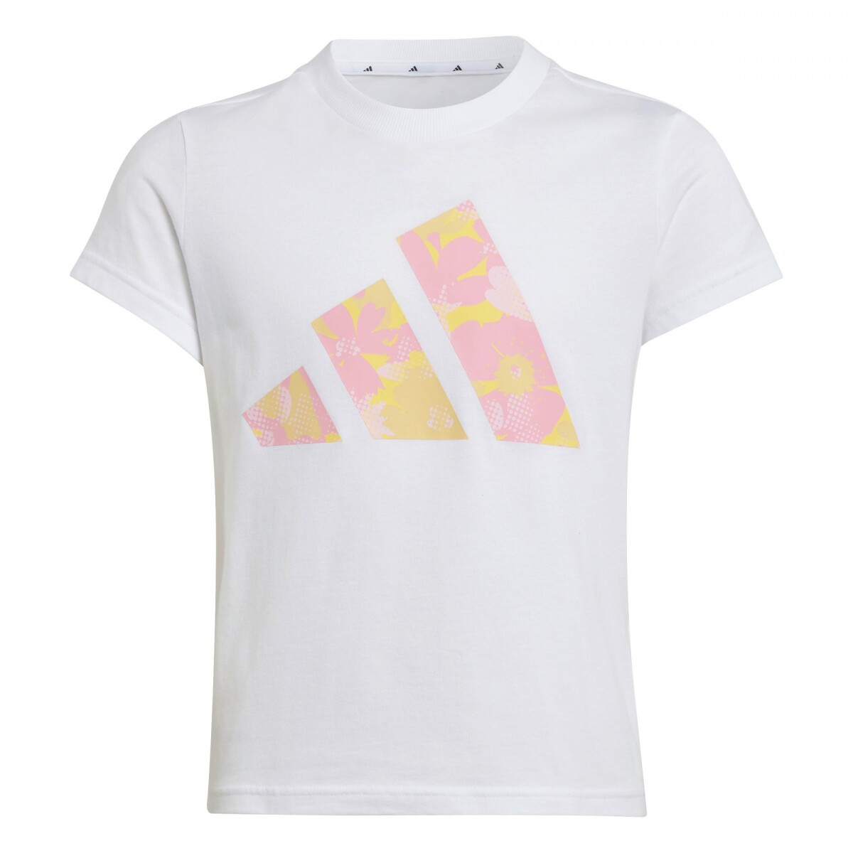 Remera Seasonal Essentials Flower de Niños - Blanco 