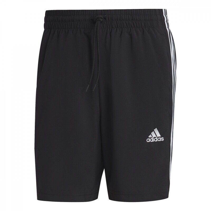 Short 3-Stripes Chelsea de Hombre Negro